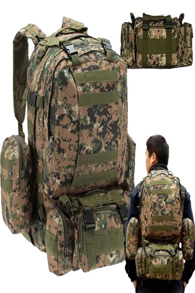 Extralink MIL-668 military 4-in-1 tactical backpack 50L