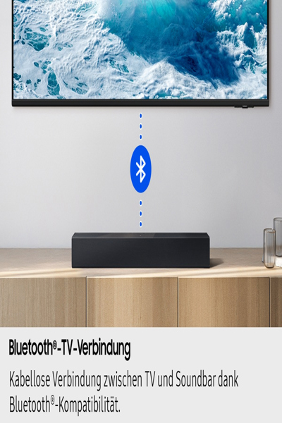Samsung B-Series B-Serie Soundbar HW-B410GF 2.0-Kanal Subwoofer 2025 2.0 Kanaele Dolby 2 - Subwoofer - Bluetooth - HW-B410GF/ZG