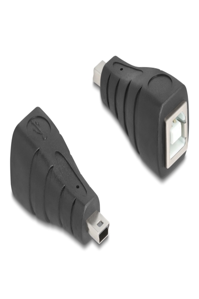 Adaptateur USB Delock - mini-USB Type B (M) vers USB Type B (F)