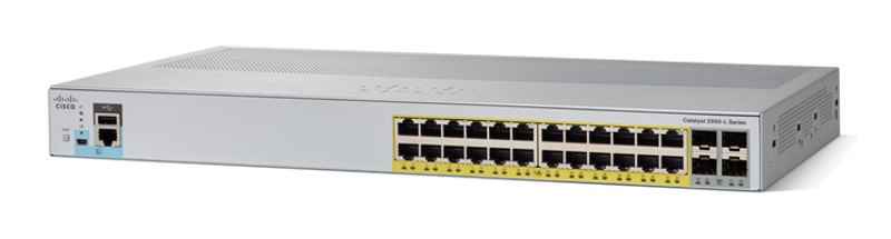 Catalyst 2960L-24PS-LL Switch Managed PoE+ (195 W) - WS-C2960L-24PS-LL