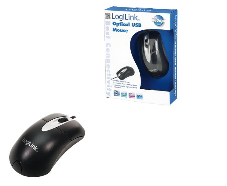LogiLink mouse - right- and left-handed ( ID0011 ) - ID0011