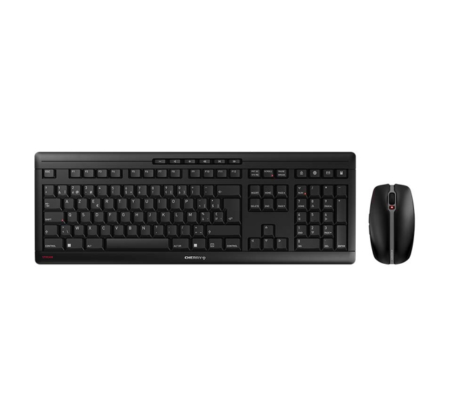 Cherry Stream desktop keyboard RF wireless - JD-8500BE-2