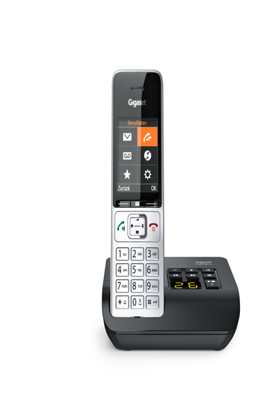 Gigaset Comfort 500A Silver Black Phone - S30852-H3023-B101