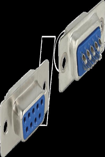Delock Seriell kontakt - DB-9 (hona) - 65882