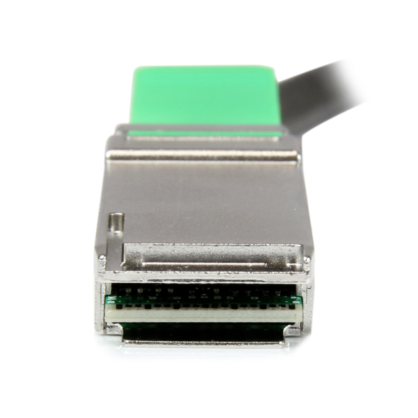 StarTech.com Cisco Compatible SFP+ 10GbE Twinax Direct Attach Cable - Twinaxial-Kabel - QSFP+ - QSFP+ - 2,0m - Schwarz (QSFPMM2M) - QSFPMM2M