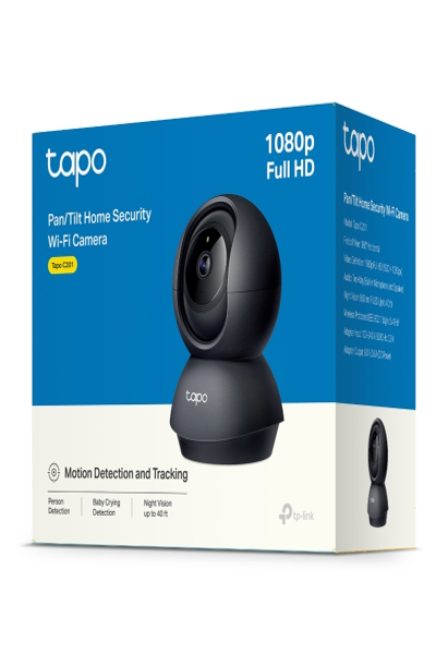TP-LINK Tapo C201 V5 Pan Tilt Nätverkskamera - TAPO C201