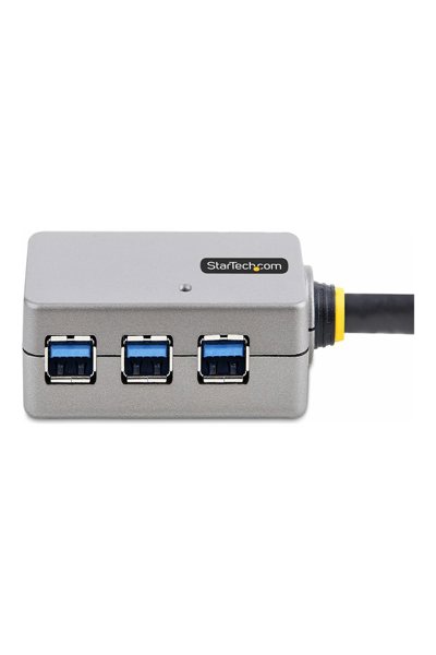 StarTech.com USB Extender Hub, 10m USB 3.0 Extension Cable with 4-Port USB Hub, Active/Bus Powered USB Repeater Cable, Optional 20W Power Supply Included - U01043-USB-EXTENDER