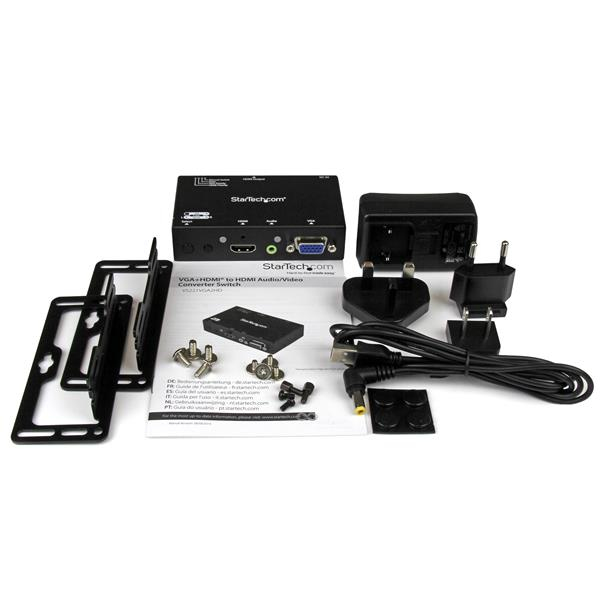 StarTech HDMI VGA Switch Converter - VS221VGA2HD