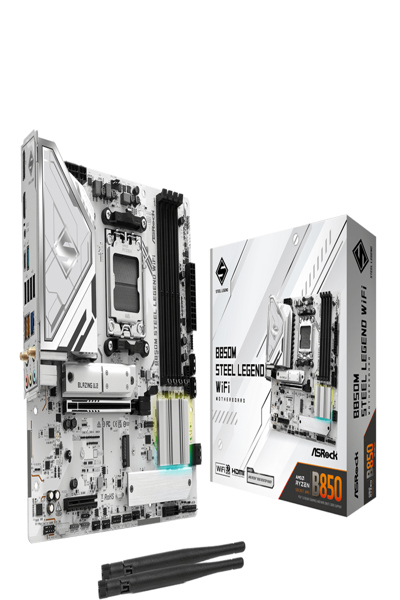 ASRock B850M STEEL LEGEND WIFI - 90-MXBS2-A0UAYZ