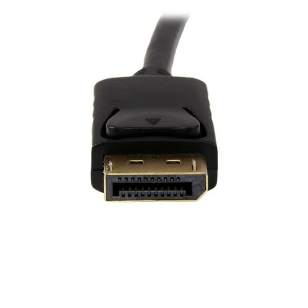 StarTech 15ft DisplayPort to VGA Adapter Cable DP to VGA Black - DisplayPort Cable - HD-15 (W) to DisplayPort (M) - 4.57 m - Snapped - Black - DP2VGAMM15B