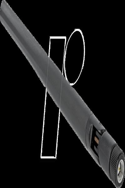 Delock WLAN 802.11 a/ax/a/b/g/n Antenna RP-SMA plug - 12636