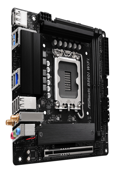ASRock B860I WiFi - Moderkort - 90-MXBQQ-A0UAYZ