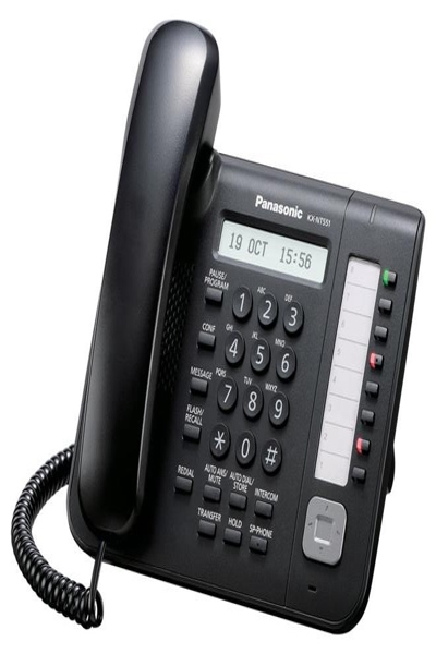 Panasonic KX-NT551 - VoIP phone - KX-NT551NE-B