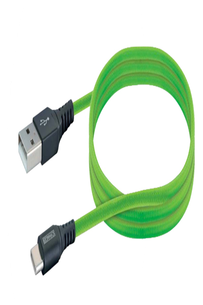 Câble USB-C Schwaiger LPRO520 501 1,2 m Vert
