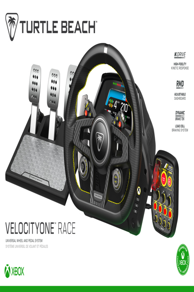 Volant et pédales Turtle Beach VelocityOne