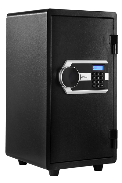 Olympia GOsafe 5500 - Freestanding safe - Black - Code - Fingerprint reader - Key - 20 L - Polypropylene (PP) - 496 mm