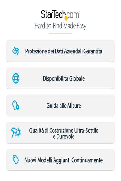 StarTech.com Skärmskydd för Surfplatta - 129IP-PRIVACY-SCREEN