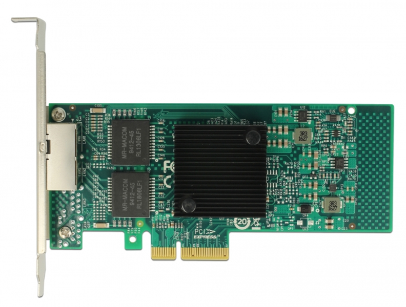 Delock PCIe card > 2 x Gigabit LAN - network adapter - 89945