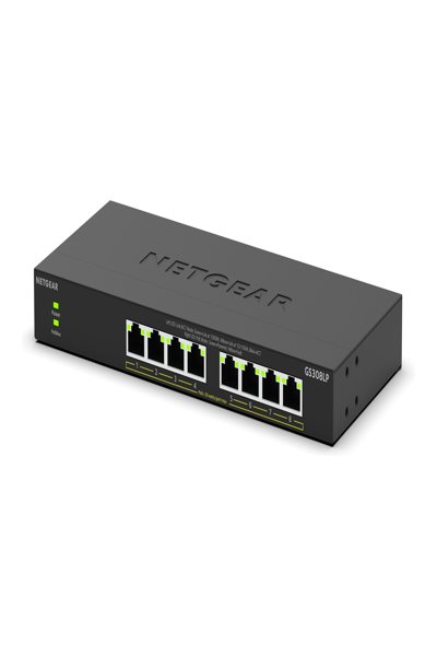 NETGEAR POE UNMANAGED SWITCH GS3 - GS308LP-100EUS