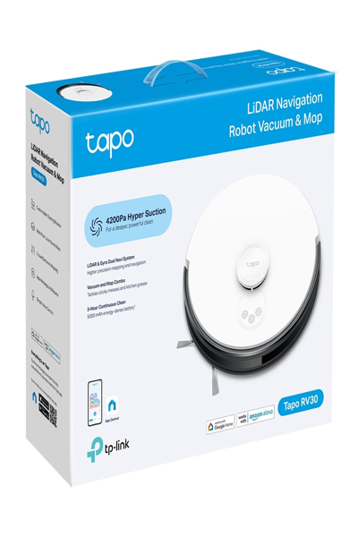 TP-LINK Tapo RV30 V1 - Vacuum cleaner - TAPO RV30