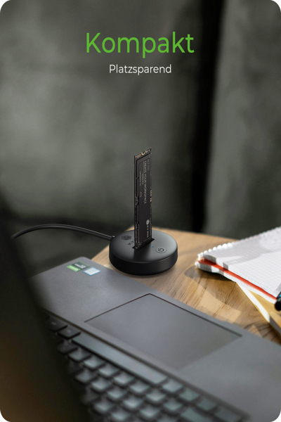 ICY BOX IB-1610MCD-C31 DOCKING STATION M.2 NVME&SATA SSD - IB-1610MCD-C31