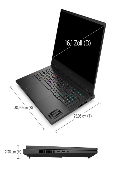 HP OMEN 16-wf1175ng 16.1" Core i7 Bärbar Dator - 9W1X1EA#ABD