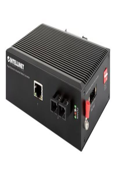 Intellinet industriell snabb Ethernet-mediaomvandlare - 508322