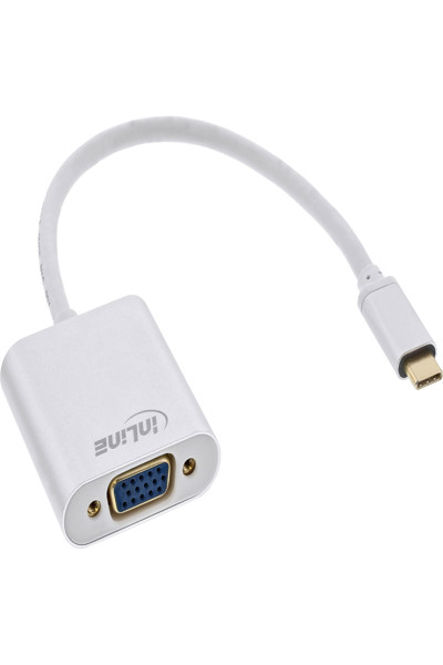 Convertisseur d'affichage USB InLine - USB-C mâle vers VGA femelle (DP Alt Mode)