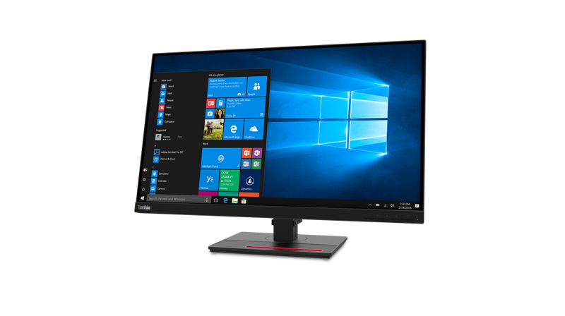 Lenovo ThinkVision T27h-2L - 68.6 cm (27") - 2560 x 1440 pixels - Quad HD - LED - 6 ms - Black - 62B1GAT2EU