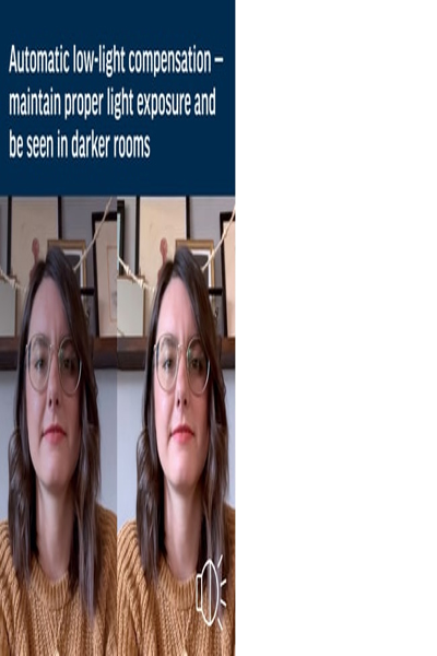 Poly Studio P5 USB-A Webcam TAA, 4 MP, 1920 x 1080 pixels, Full HD, 30 fps, 4x, USB - 76U43AA