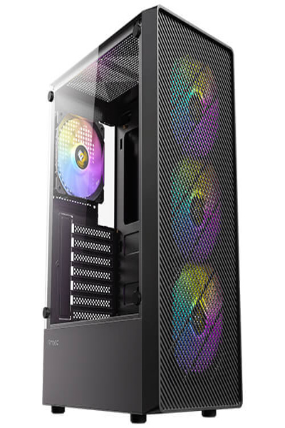 Antec AX26 RGB Elite Mid Tower Gaming Bl - Mini tower - 0-761345-10199-8
