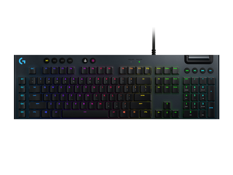 Logitech G815 LIGHTSYNC RGB Mechanical Gaming Keyboard - 920-008989