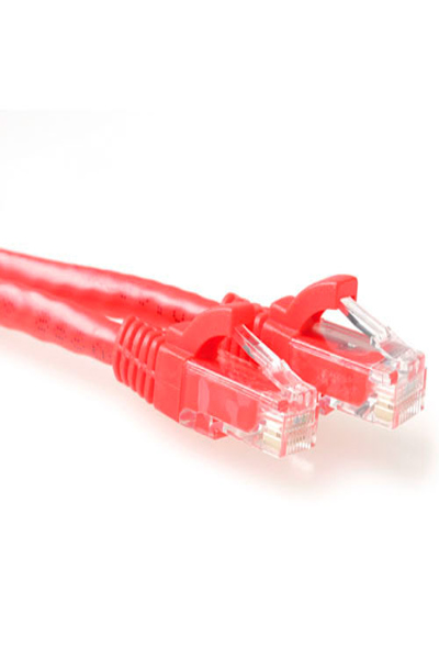 ACT Red 7 meter U/UTP CAT6A patch cable snagless with RJ45 connectors - 7 m - RJ-45 - RJ-45 - Red