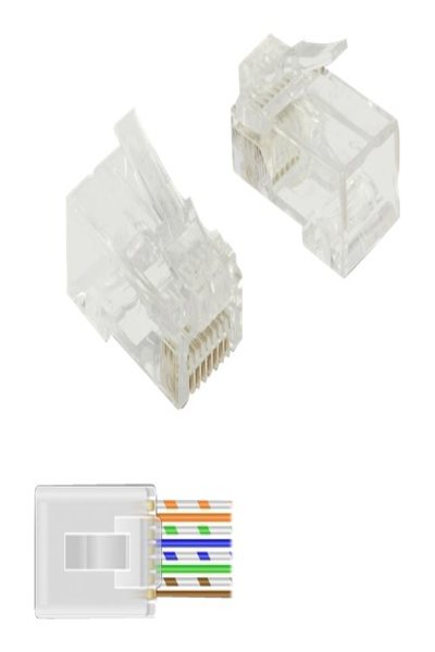 Connecteur réseau Delock - RJ-45 (M)