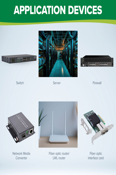 Module monomode SFP+ 10 Gbit/s en ligne 10 km