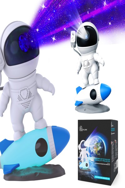 Projecteur d'étoiles fusée astronaute Extralink HOME 07