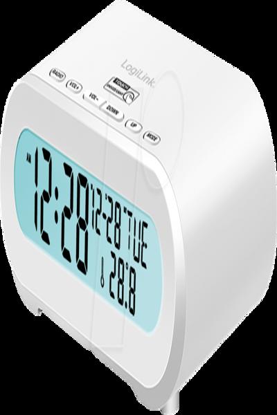 LogiLink SC0121W - Radiowecker digital weiÃƒÅ¸ - SC0121W
