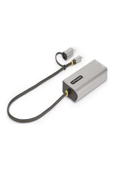 StarTech.com USB-C multiportadapter med ansluten USB-C till USB-A-dongel, dubbel HDMI (4K 30Hz/1080p 60Hz), 3x USB-A, minidockningsstation för laptop, resedockning, 40 cm kabel - 167B-USBC-MULTIPORT