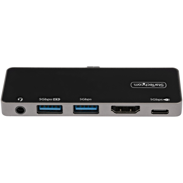 USB-C Digital AV Multiport Adapter - USB-C to 4K 60Hz HDMI 2.0, USB-C Power Delivery 100W, 3-Port USB 3.0 Hub, Audio - USB-C Mini Dock - - DKT30ICHPD