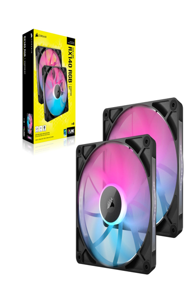 Corsair RX RGB iCUE LINK RX140 140mm Fan kit - CO-9051020-WW