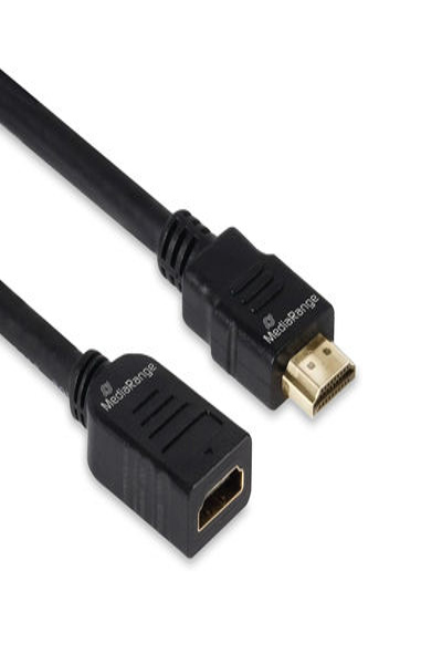 MEDIARANGE HDMI EXTENSION CABLE 18 GBPS ARC BLACK
