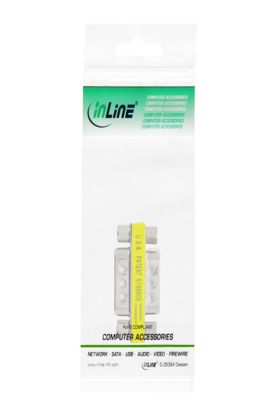 Adaptateur série DB9 M/M avec changeur de genre en ligne