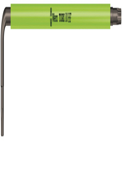 Clé Torx Wera 967 SXL HF, L, T10, verte, 112 mm, 19 mm, 1 pièce(s)