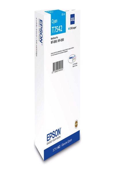 Cartouche d'encre cyan XXL Epson WF-8090/WF-8590 - Originale