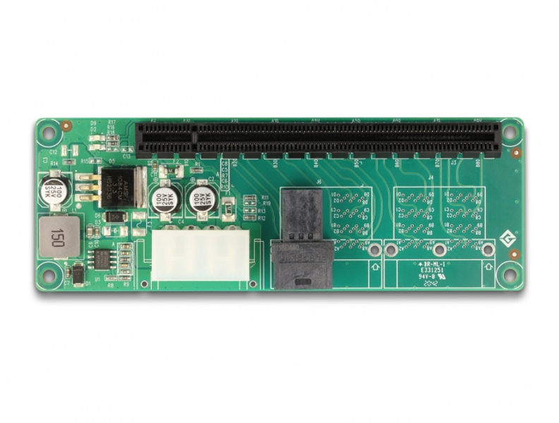 Delock interface adapter - PCIe 4.0 x16 (NVMe) - U.2 - 64173