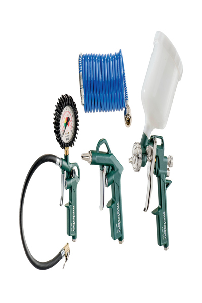 Ensemble d'outils pneumatiques Metabo LPZ 4 Set
