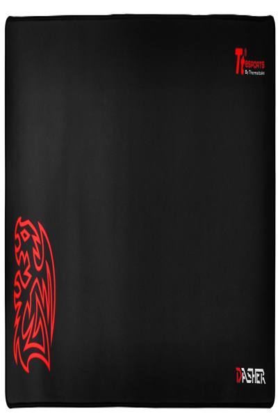 Thermaltake DASHER 2016 (UTÖKAD) Musmatta Svart - MP-DSH-BLKSXS-01
