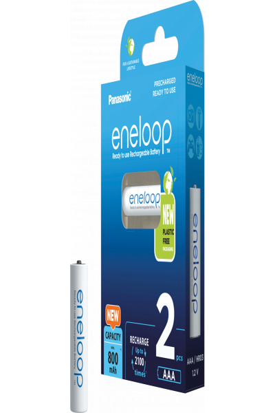 Panasonic eneloop BK-4MCDE - 2 x AAA-batterier - BK-4MCDE/2BE