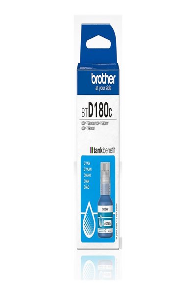 Brother Tintenflasche BTD-180C Cyan Original Ink Cartridge - BTD180C