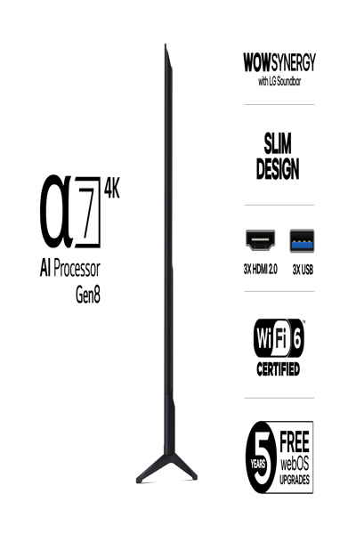 LG 75UA75006LA 75" 4K LED SMART TV - 75UA75006LA.AEUQ